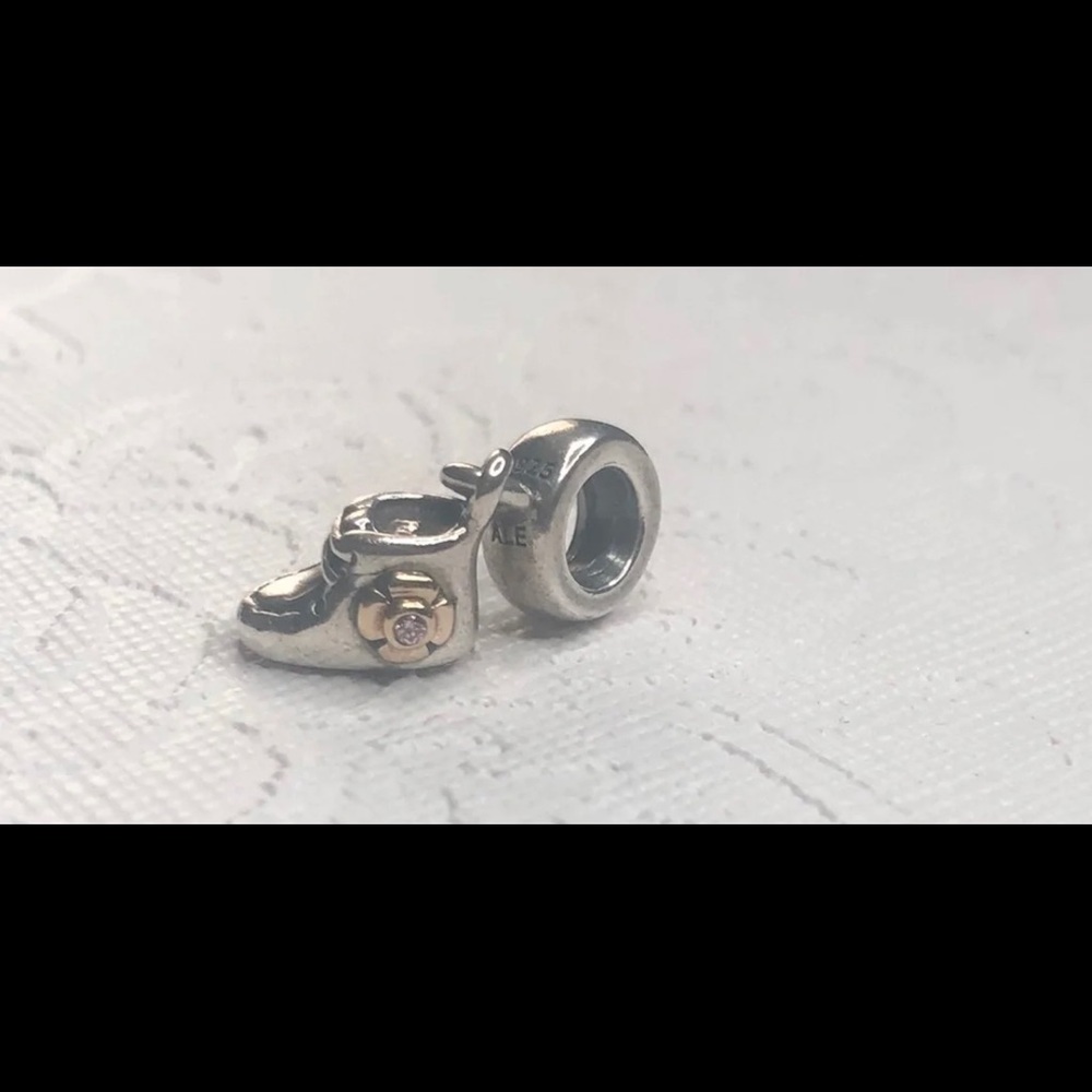 Pandora Baby Girl Bootie Charm